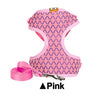 Rhinestone Cat Harness And Leash Set Breathable Mesh Small Pet Vest Harnesses Outdoor Walking Leads For Cats Puppy Dogs