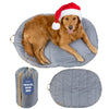 Travel Dog Bed - Foldable & Packable for Travel, Road Trip, Camping