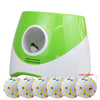 Automatic Dog Tennis Ball Launcher – Rechargeable Interactive Ball Throwing Machine for Small & Medium Dogs