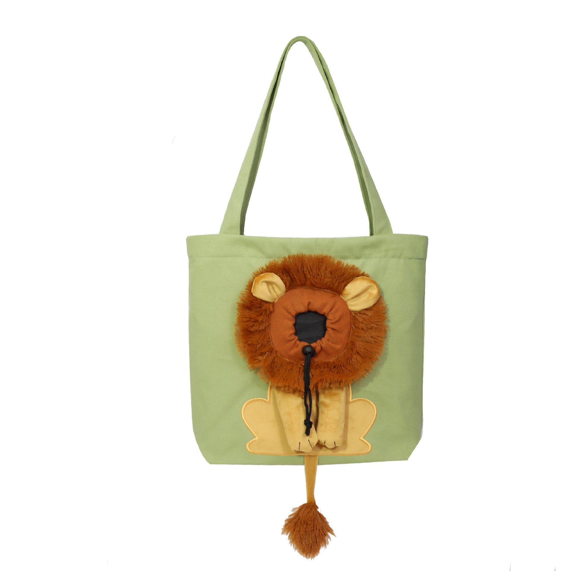 Lion Design Soft Pet Carrier Handbag