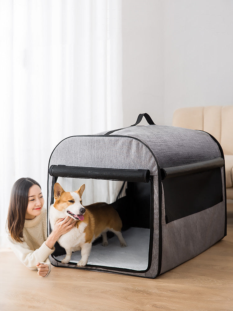 Portable Indoor Pet Carrier Bag House