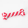 Knitted Knot Cotton Rope Bone Toy