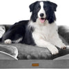 Orthopedic Dog Bed Sofa with Bolster Washable Cover Waterproof Liner