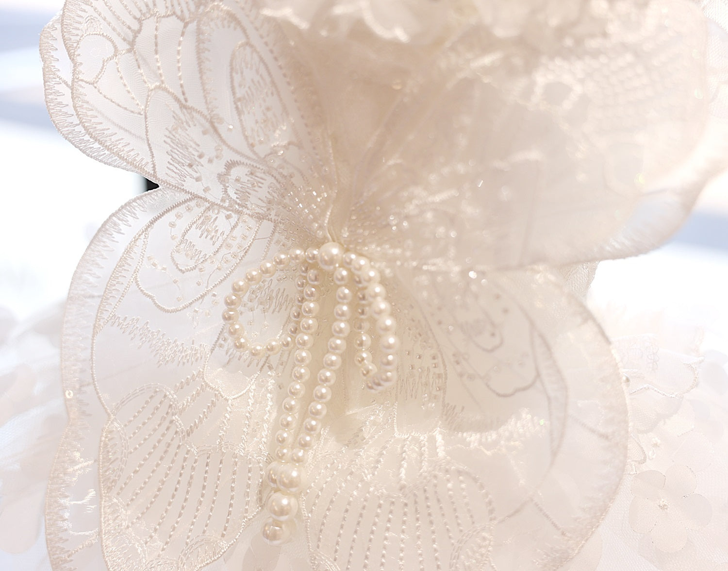 White Angel Dog Dress with Butterfly Wings