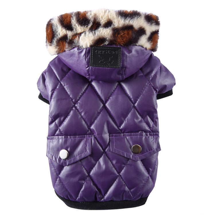 Warm Hooded Fashion Dog Coat