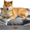 Orthopedic Dog Bed Sofa with Bolster Washable Cover Waterproof Liner