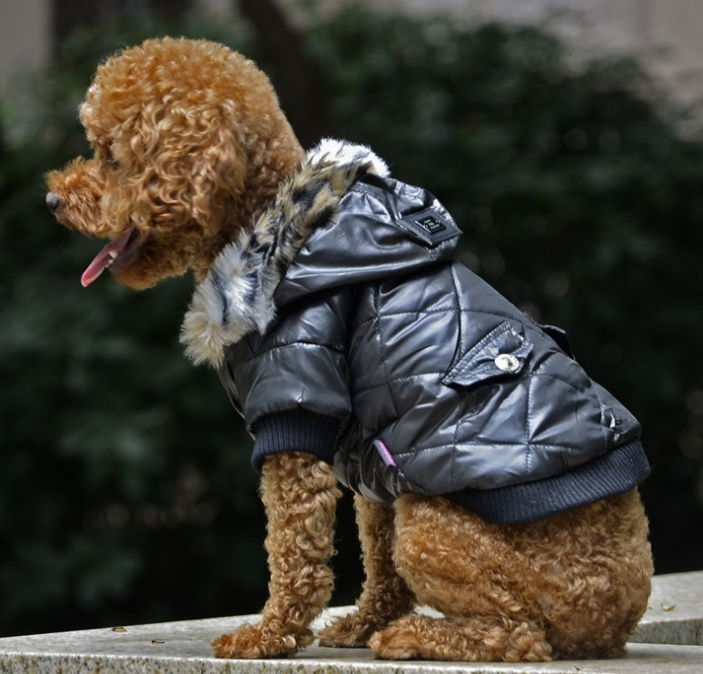 Warm Hooded Fashion Dog Coat