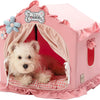 Indoor Dog House Tent Bed Soft Washable Foldable Cave For Small and Medium Dogs