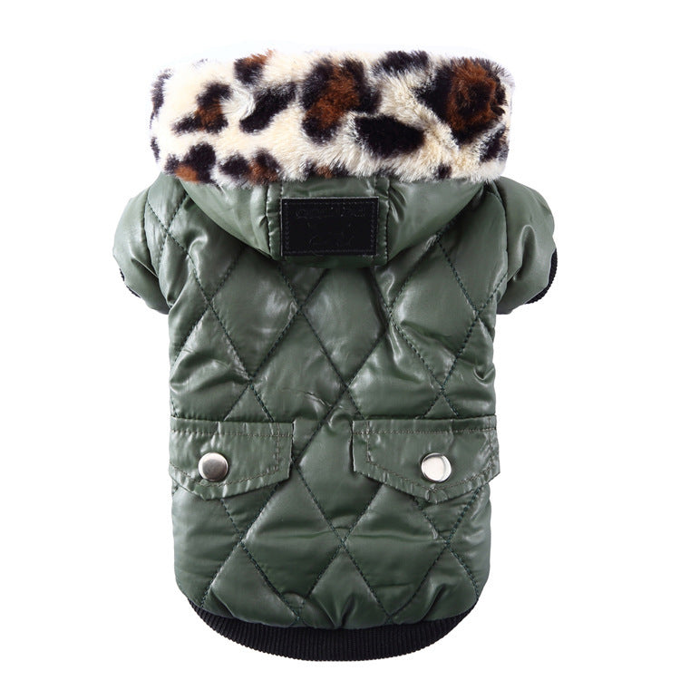 Warm Hooded Fashion Dog Coat