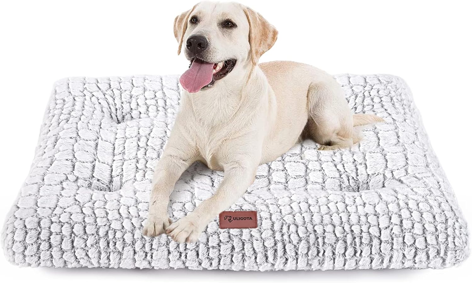 Dog Crate Bed Pad Soft Plush Washable Kennel Mat Anti Slip 24x18 For Small Dogs