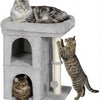 Cat Tree for Large Cats 24in Tower with Perch Condos Scratching Post