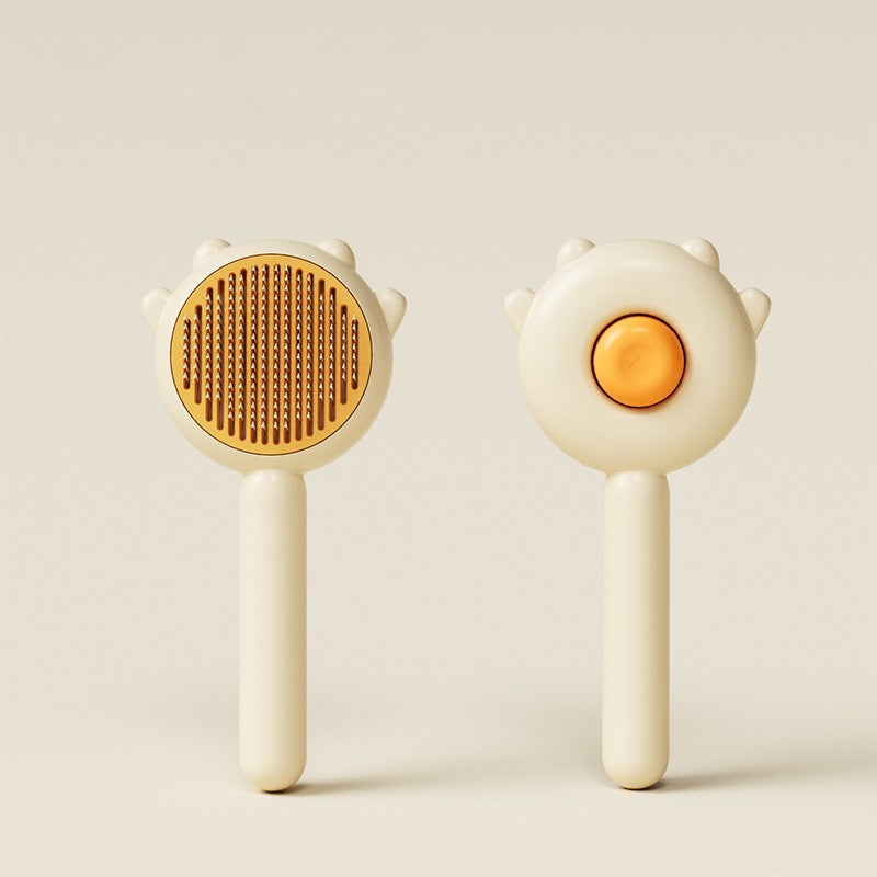 Self-Cleaning Pet Hair Remover Brush