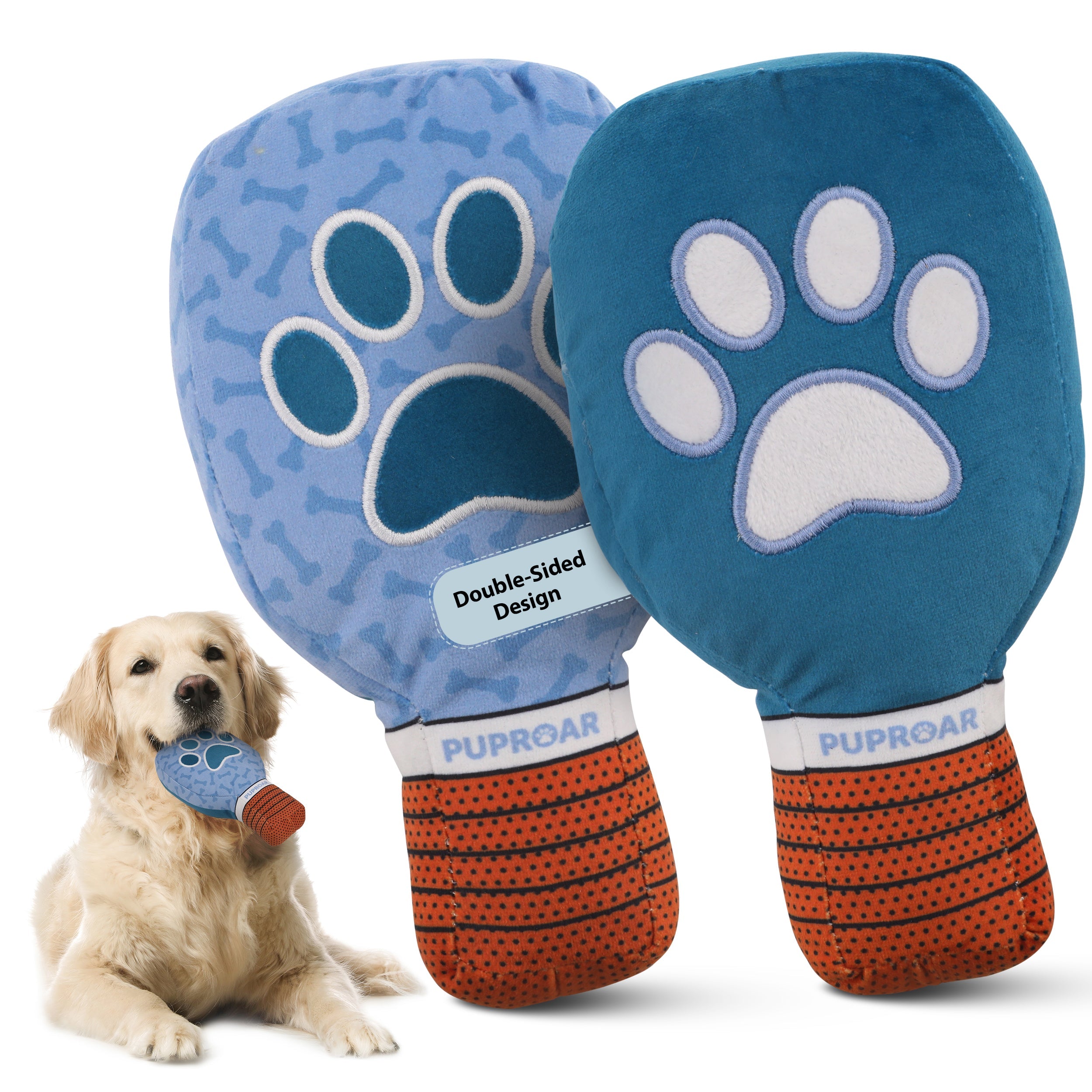 PUPROAR Pickleball Dog Toy | Funny Squeaky Pickleball Gift for Dogs
