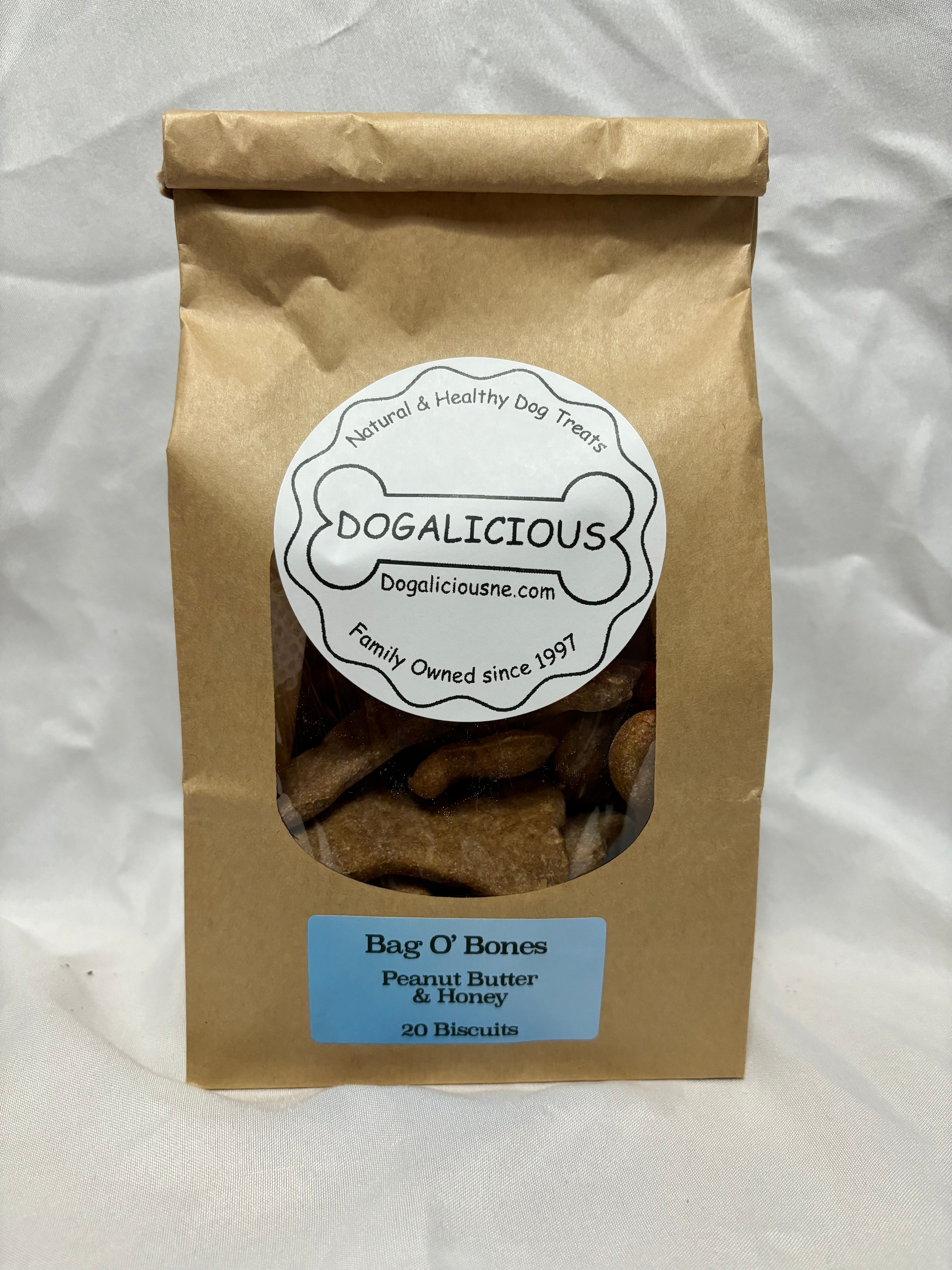 Bag O' Bones- Peanut Butter & Honey