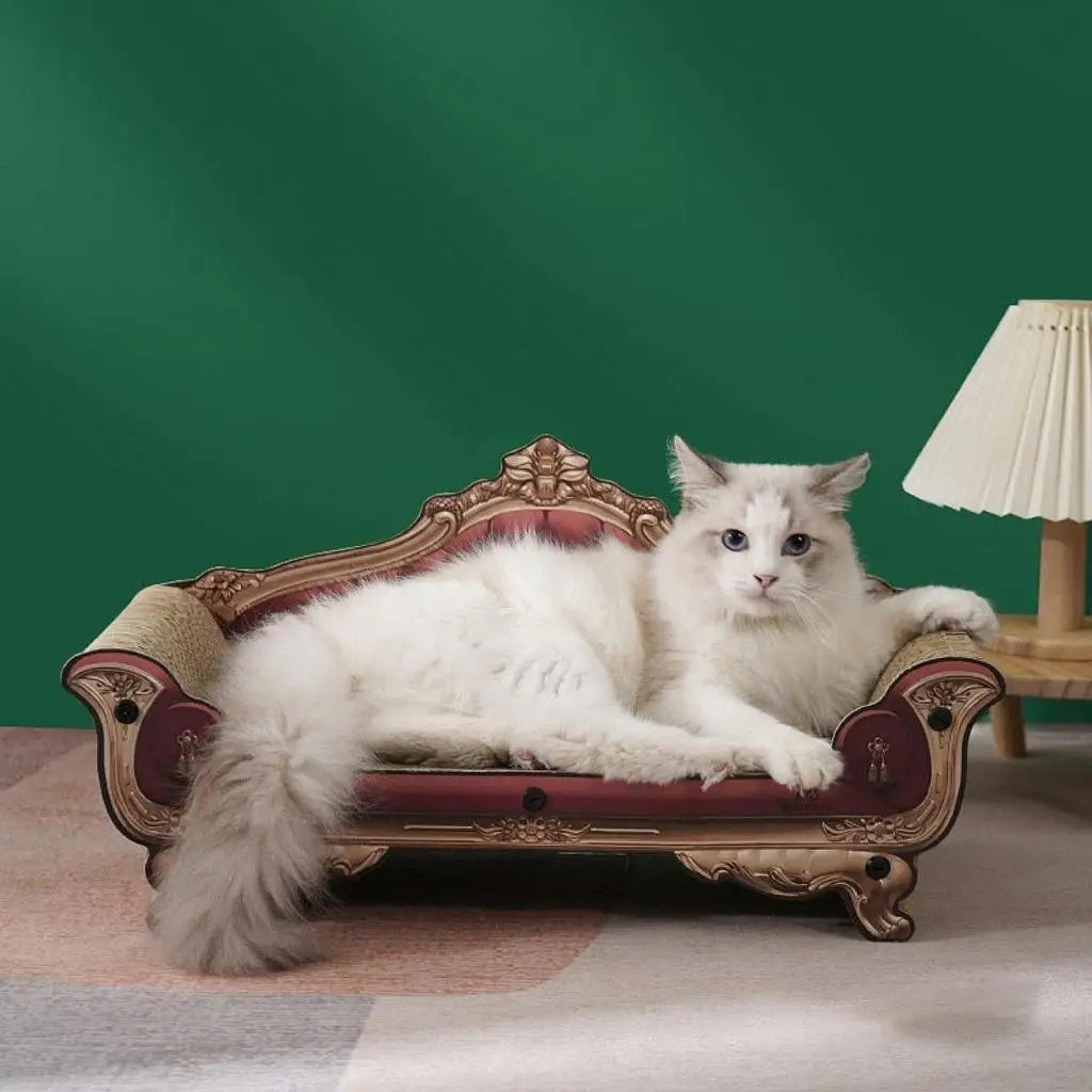 Scratch Pad Chair Cat Scratcher Sofa Bed for Grinding Claw Playing Exercise