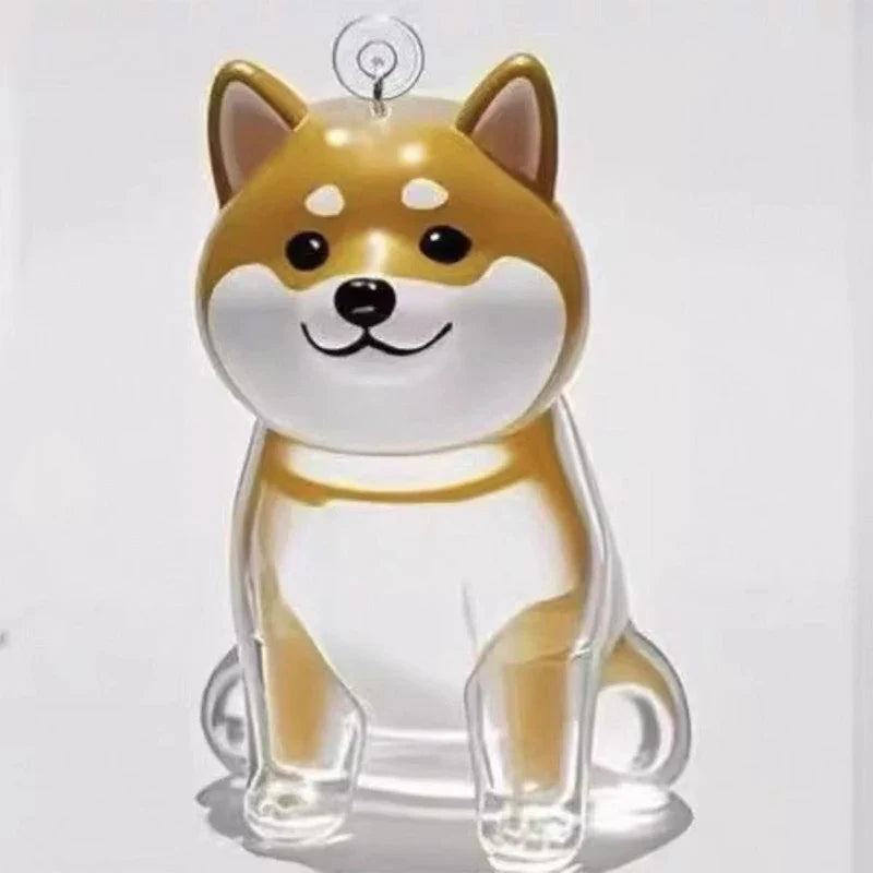 Clear Puppy Hair Memorial Keepsake Capsule | Pet Fur Container DIY Pendant Keychain