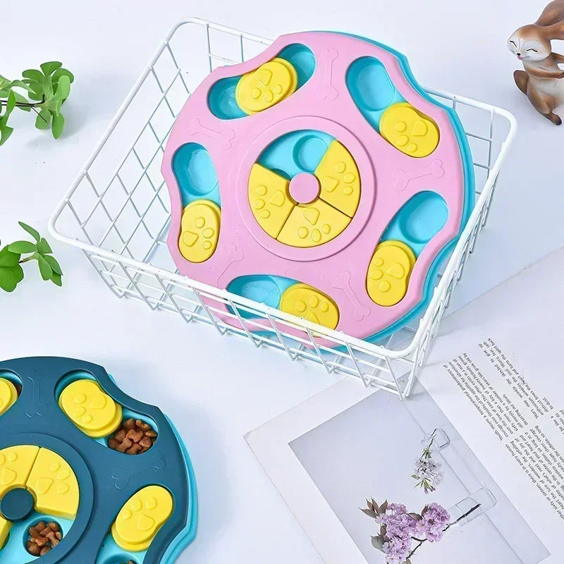 Dog Puzzle Slow Feeder Toy – Interactive Treat Dispenser for Mental Stimulation