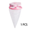 1-10pcs Pet Hair Remover Washing Machine Floating Lint Filter Bag Clothes Hair Cleaning Cat Hair Catcher Reusable Laundry Tools