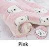 Flannel Pet Sleeping Mat & Dog Bed – Soft, Washable, and Durable