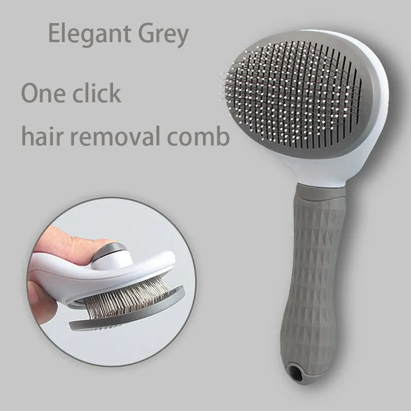 Pet Hair Removal Brush for Dogs & Cats