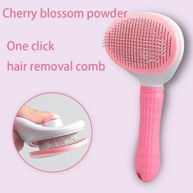 Pet Hair Removal Brush for Dogs & Cats