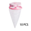 1-10pcs Pet Hair Remover Washing Machine Floating Lint Filter Bag Clothes Hair Cleaning Cat Hair Catcher Reusable Laundry Tools
