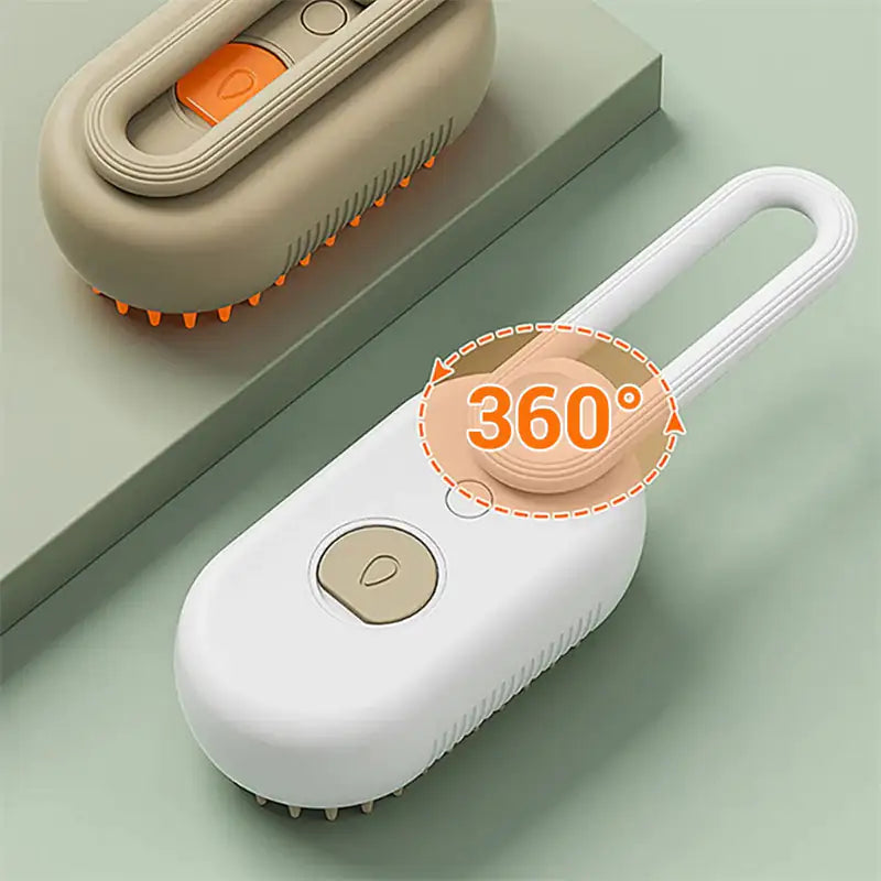 3-in-1 Electric Steam Brush for Pets