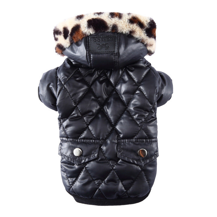 Warm Hooded Fashion Dog Coat