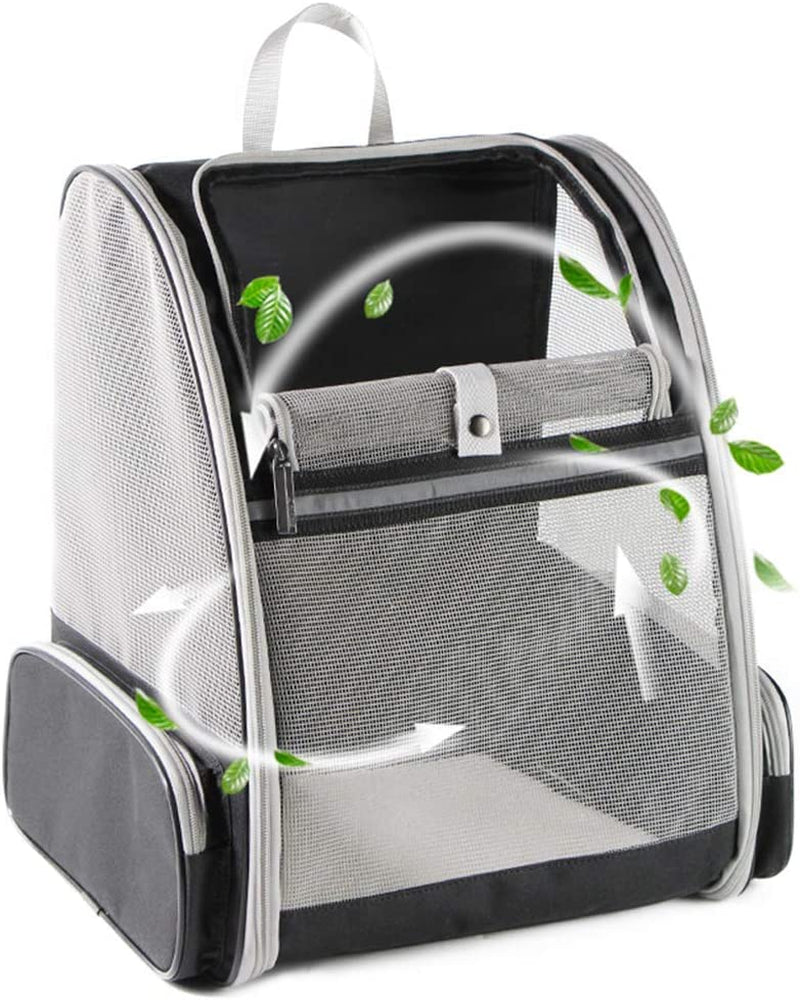 Innovative Traveler Bubble Backpack for Pets – Black
