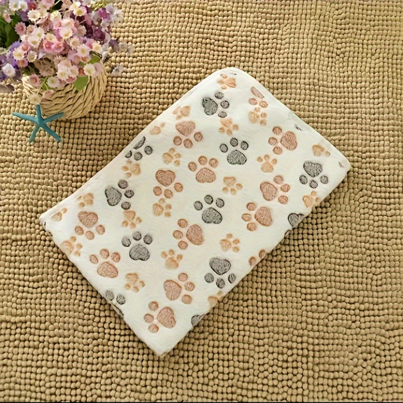 1pc Large Hamster Blanket, Small Animal Cage Liner, Pet Soft Sleeping Mat, Hamster Rabbit Blanket