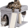 Cat Tree for Large Cats 24in Tower with Perch Condos Scratching Post