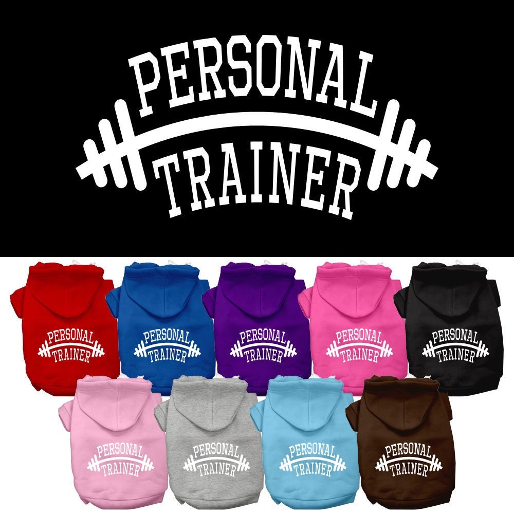 Pet Hoodie "Personal Trainer"