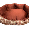Mink Tufted Euro Cuddler Bed For Dogs & Cats