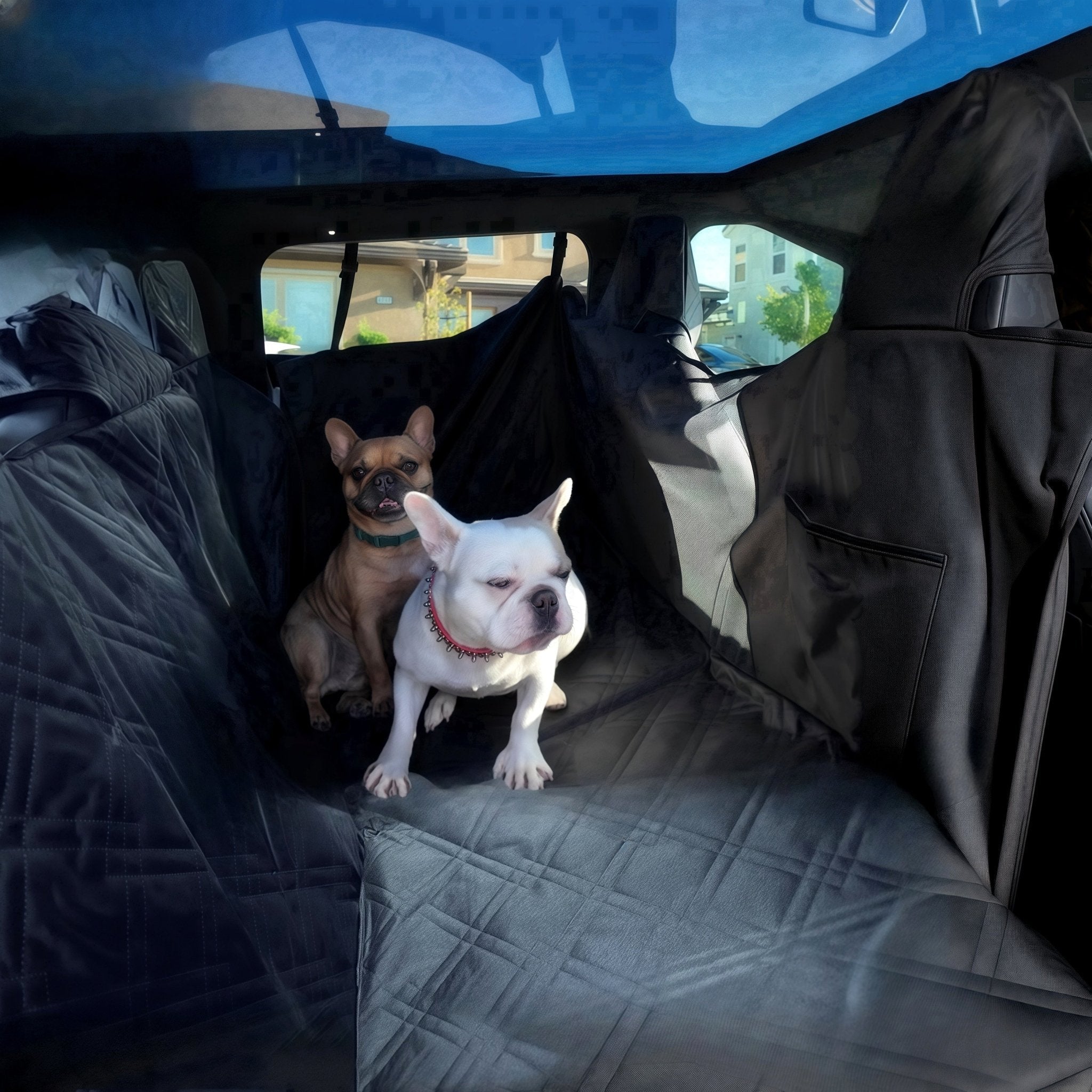 Tesla Cybertruck Pet Rear Seat Cover